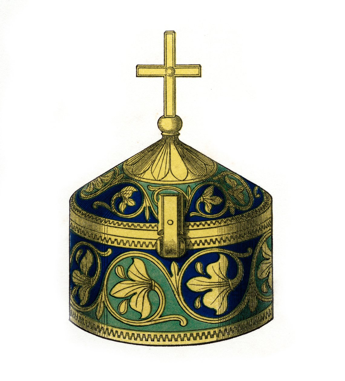 Cyborium, XII w., 1843 r. autorstwa Henry Shaw