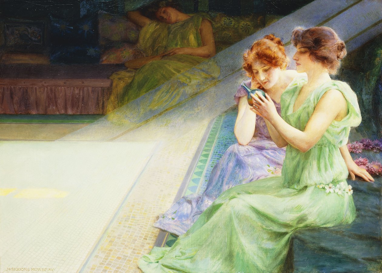 Opalizujący, ok.1895 autorstwa Henry Siddons Mowbray