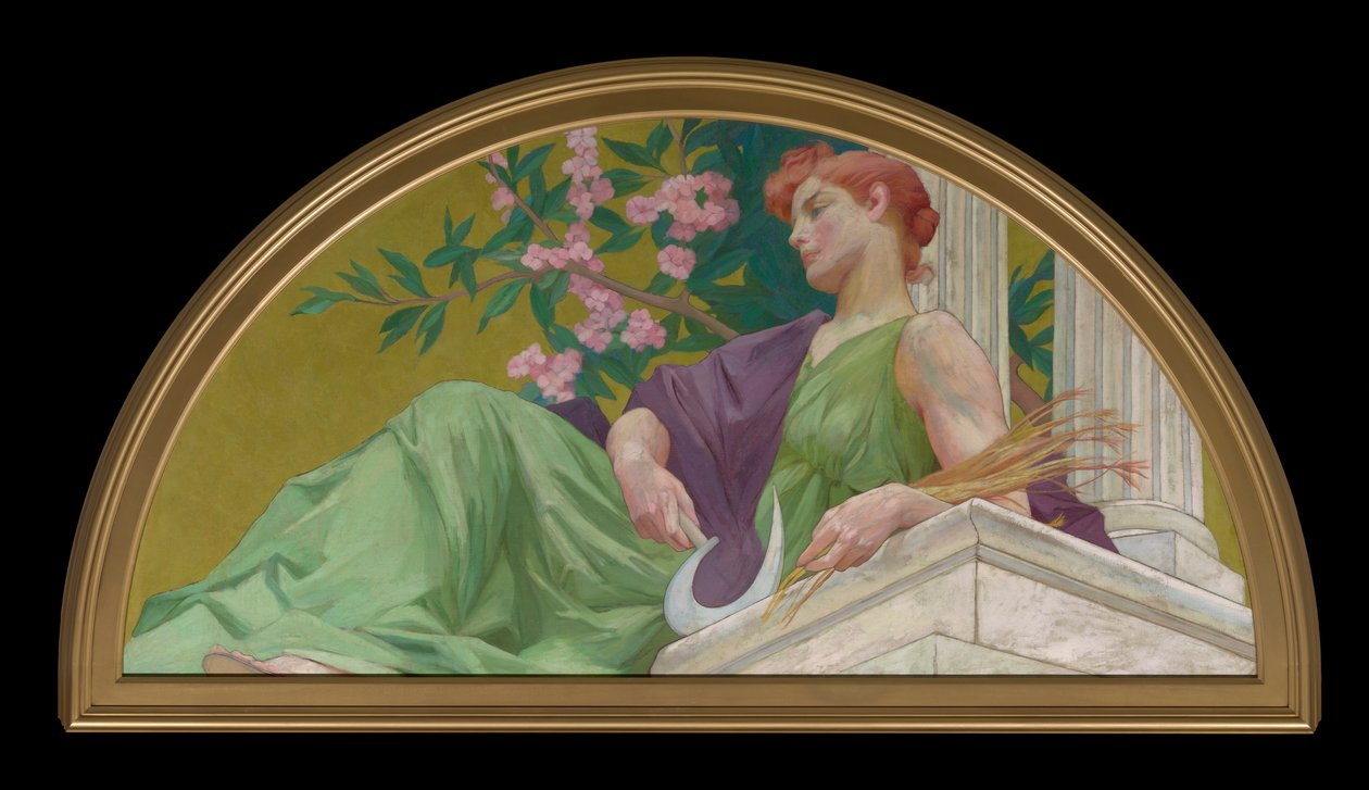 Muza Rolnictwa autorstwa Henry Siddons Mowbray