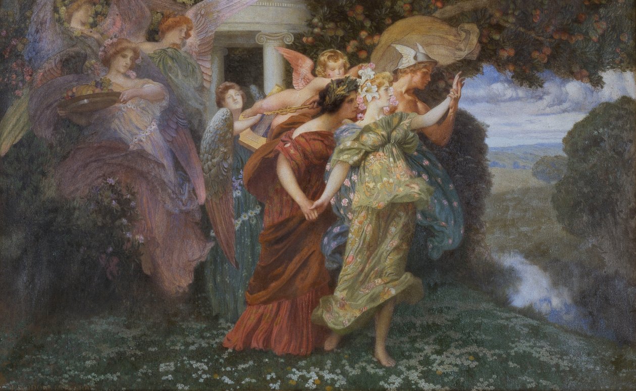 Małżeństwo Persefony, autorstwa Henry Siddons Mowbray