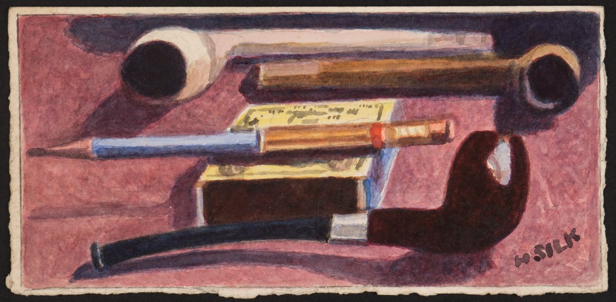 Rury”, ok. 1930 autorstwa Henry Silk