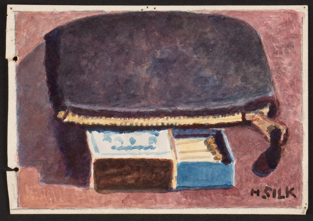 Torebka i zapałki, ok. 1930 autorstwa Henry Silk