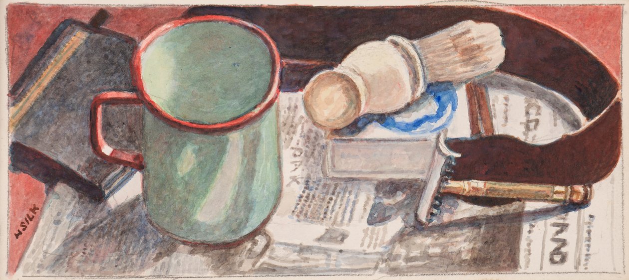 Sprzęt do golenia, ok. 1930 autorstwa Henry Silk