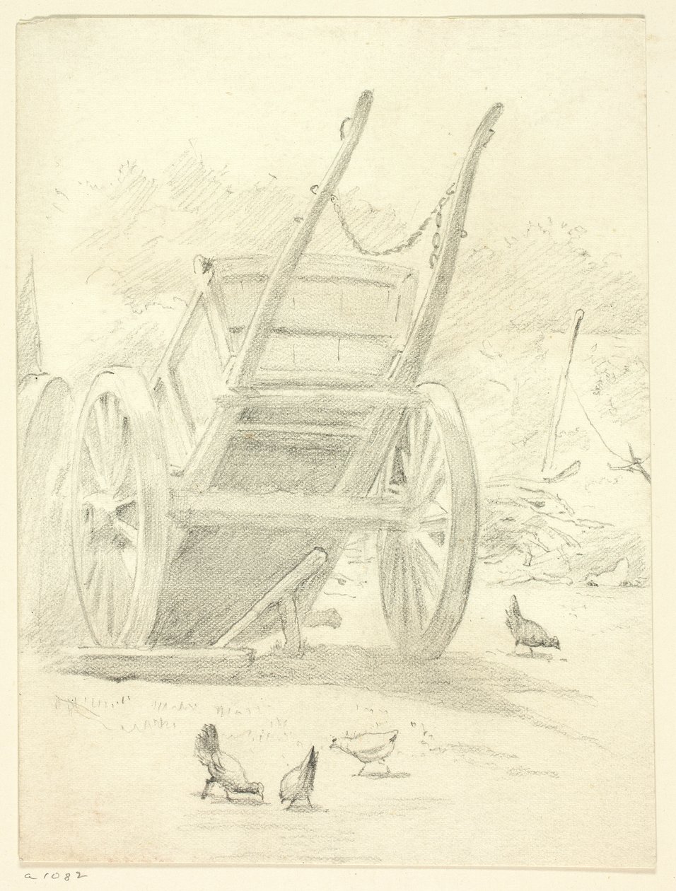 Wagon i drób autorstwa Henry Stacy Marks