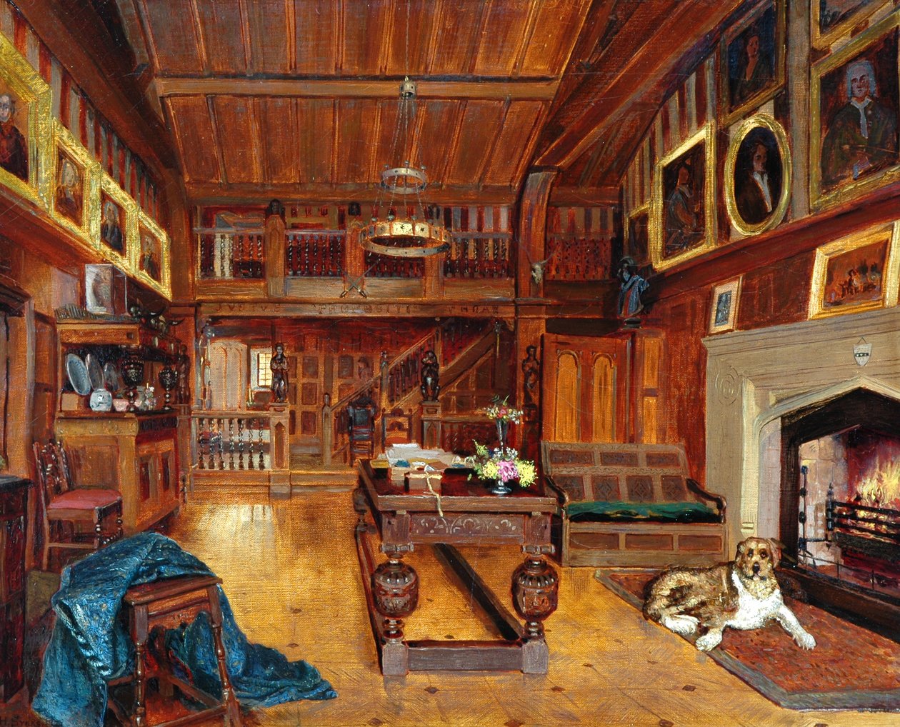 Shibden Hall, Housebody, 1877 autorstwa Henry Sykes