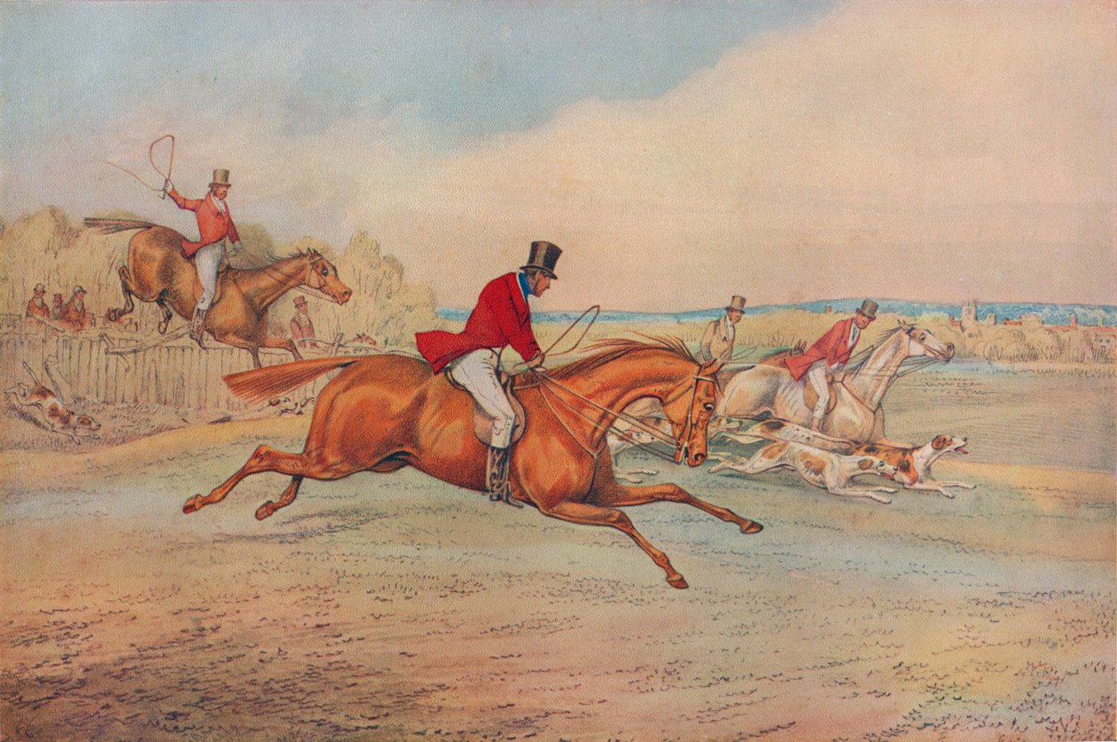 Pełny płacz, c1820 autorstwa Henry Thomas Alken