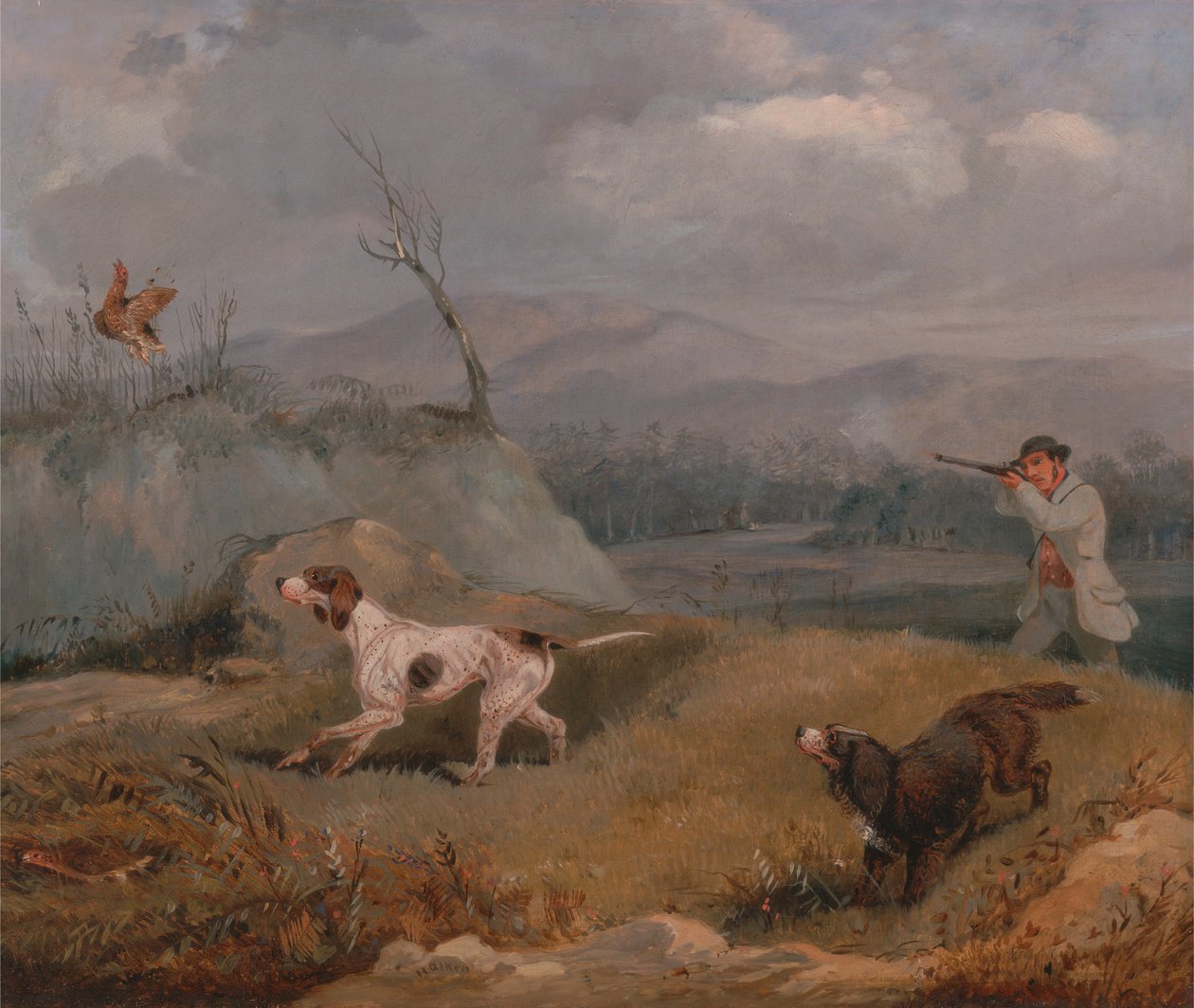 Strzelanie do cietrzew, ca. 1825. autorstwa Henry Thomas Alken