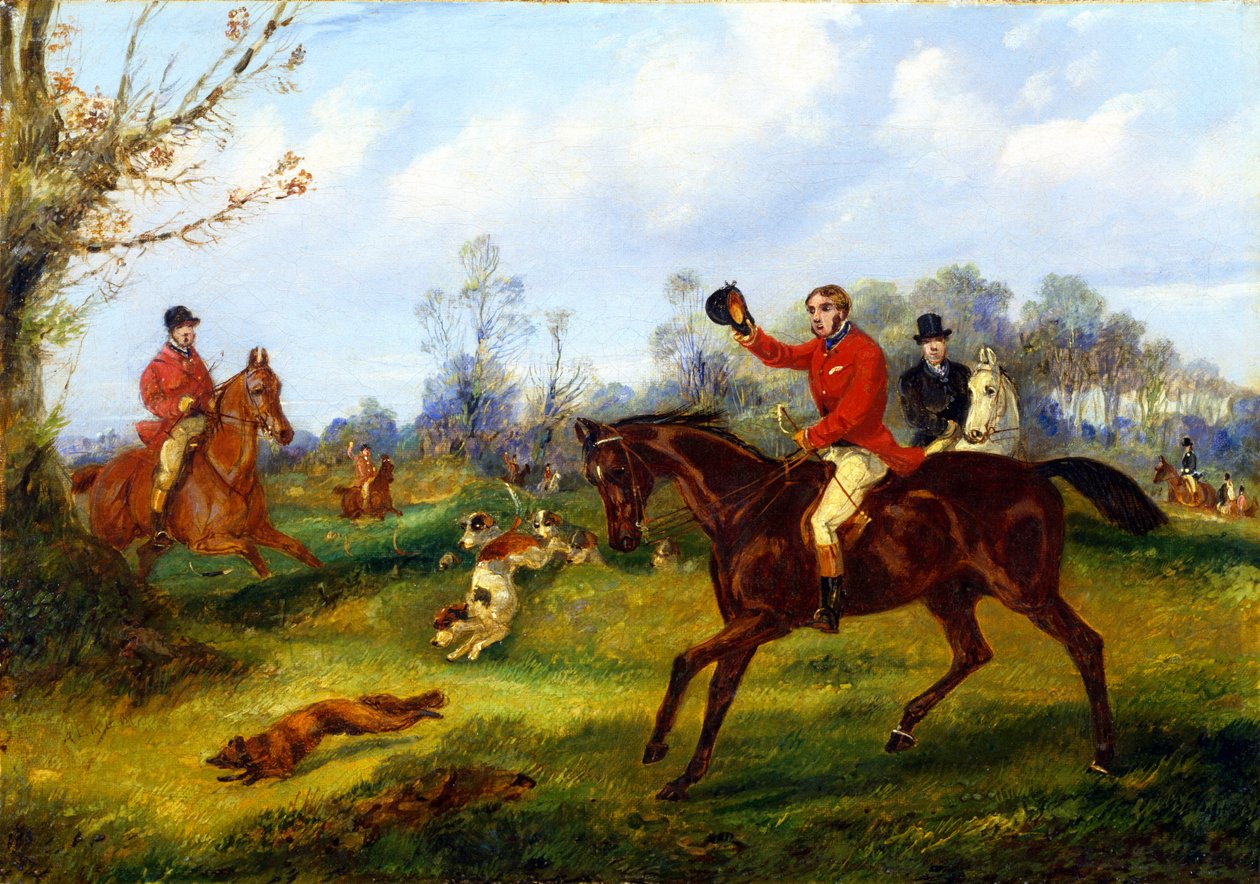 Znalezisko, ok. 1840 autorstwa Henry Thomas Alken