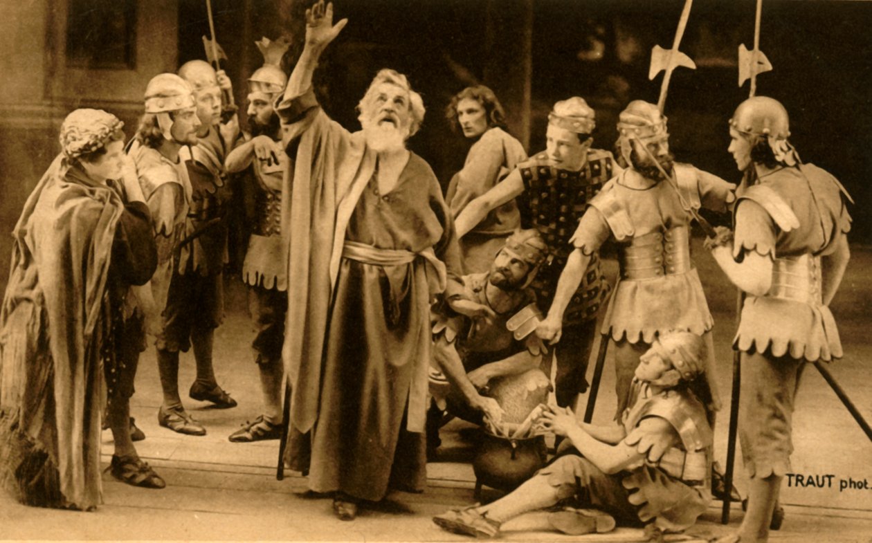 Piotr zapiera się Jezusa, 1922. autorstwa Henry Traut
