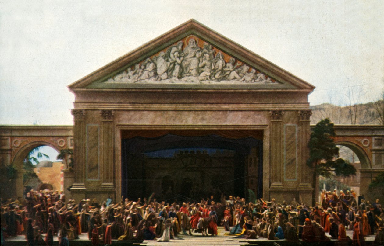 Wjazd do Jerozolimy, 1922. autorstwa Henry Traut