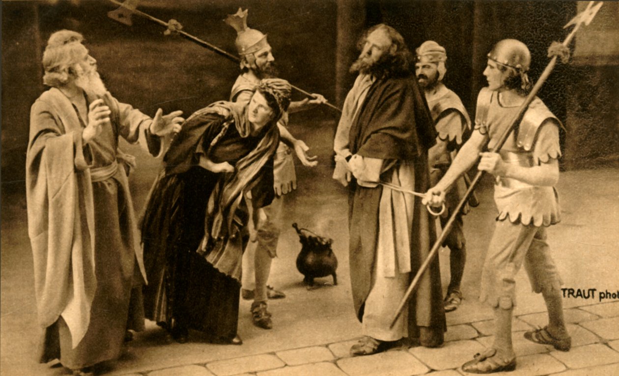 Spotkanie po zaprzeczeniu, 1922. autorstwa Henry Traut