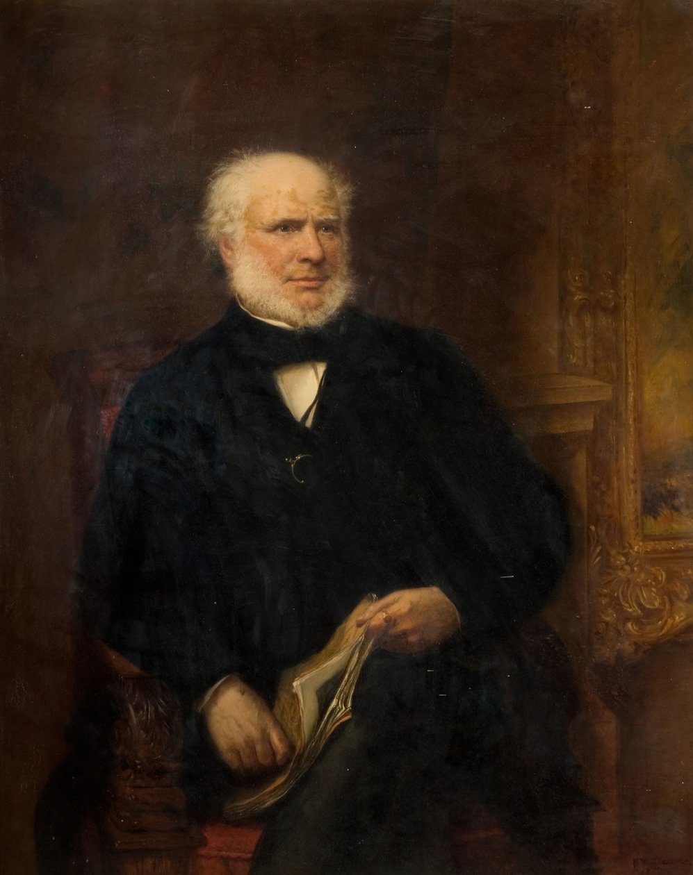Portret Josepha Gillota, 1872. autorstwa Henry Turner Munns