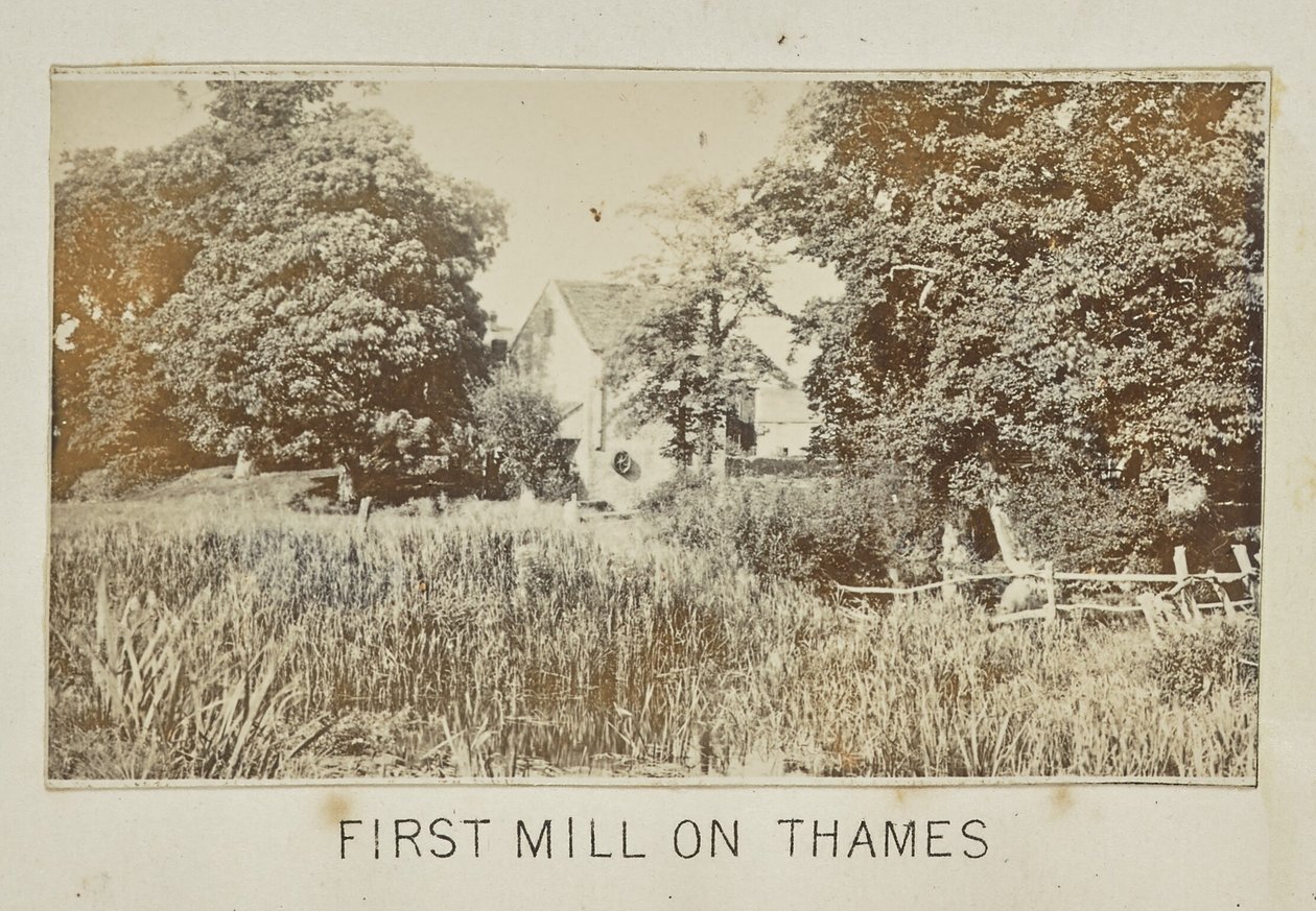 First Mill on Thames autorstwa Henry W. Taunt
