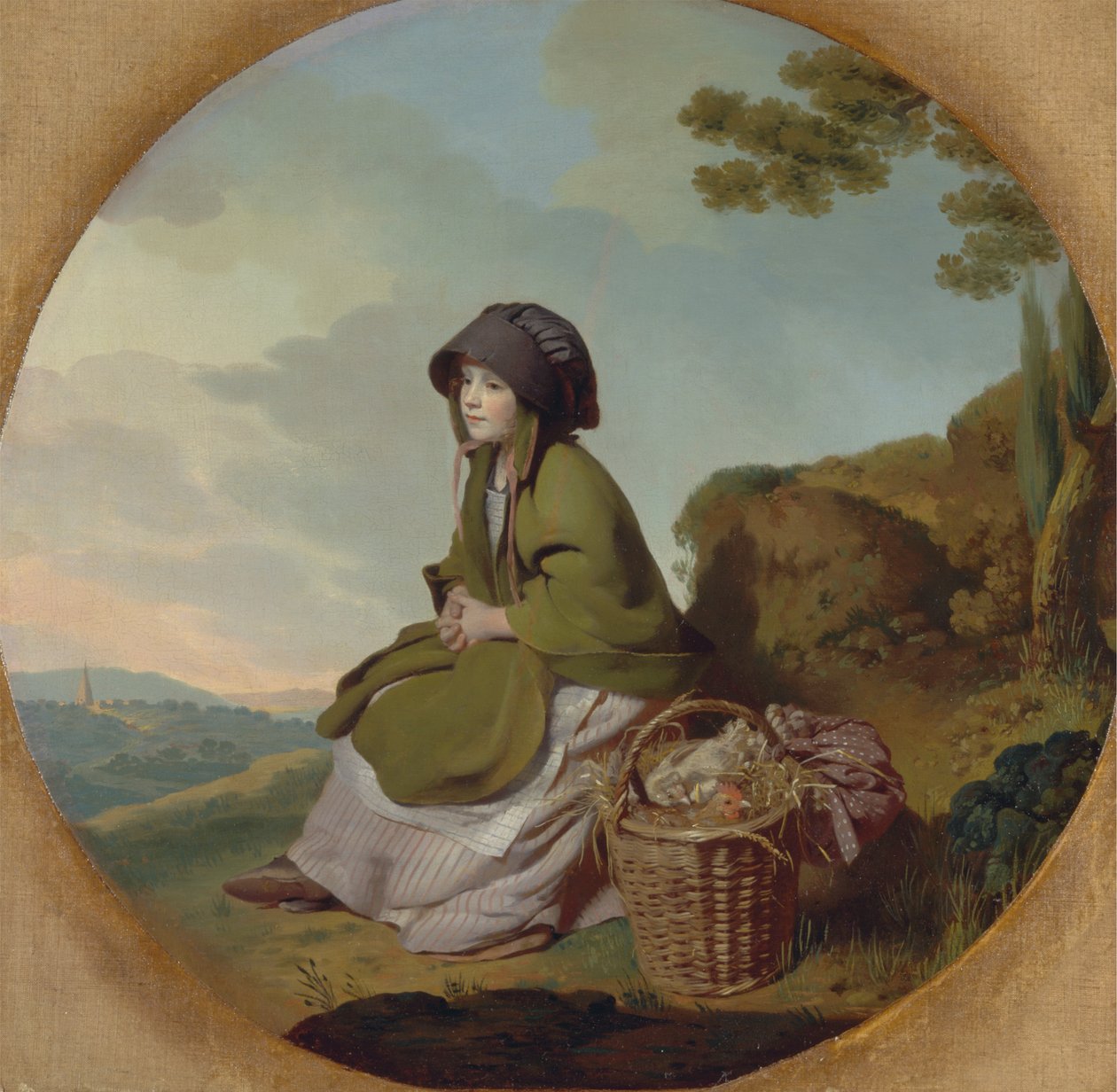 Um polonês de garota de mercado autorstwa Henry Walton