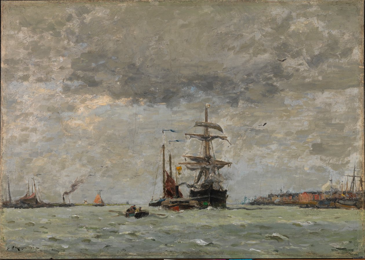 Wejście do portu, 1890. autorstwa Henry Ward Ranger