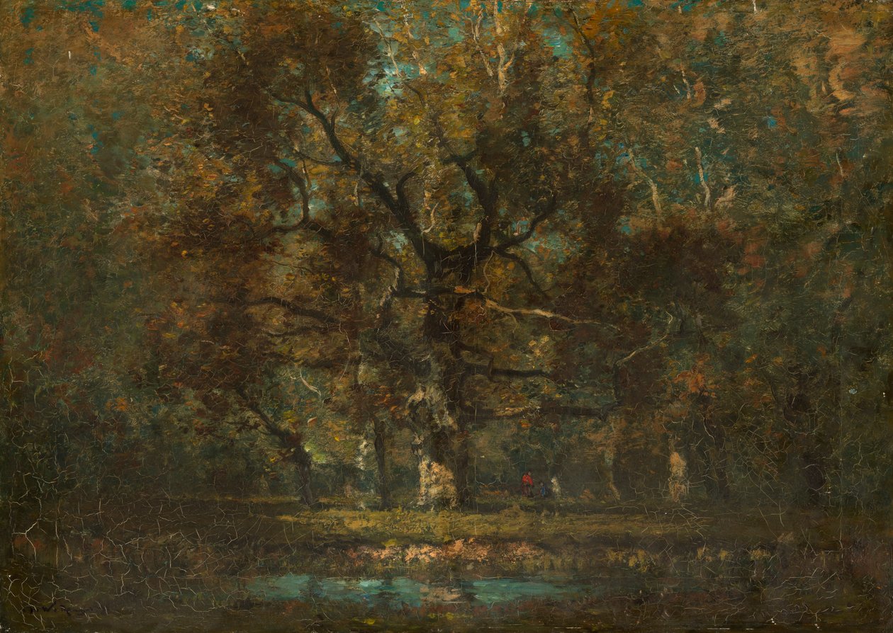 Dąb, 1895. autorstwa Henry Ward Ranger