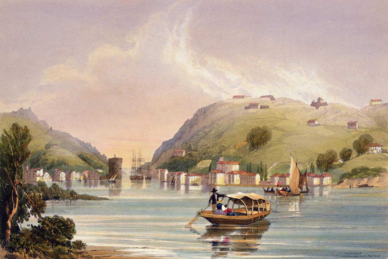 Fragmenty, stanowisko lorda Johna Haya, 1838 r. autorstwa Henry Wilkinson