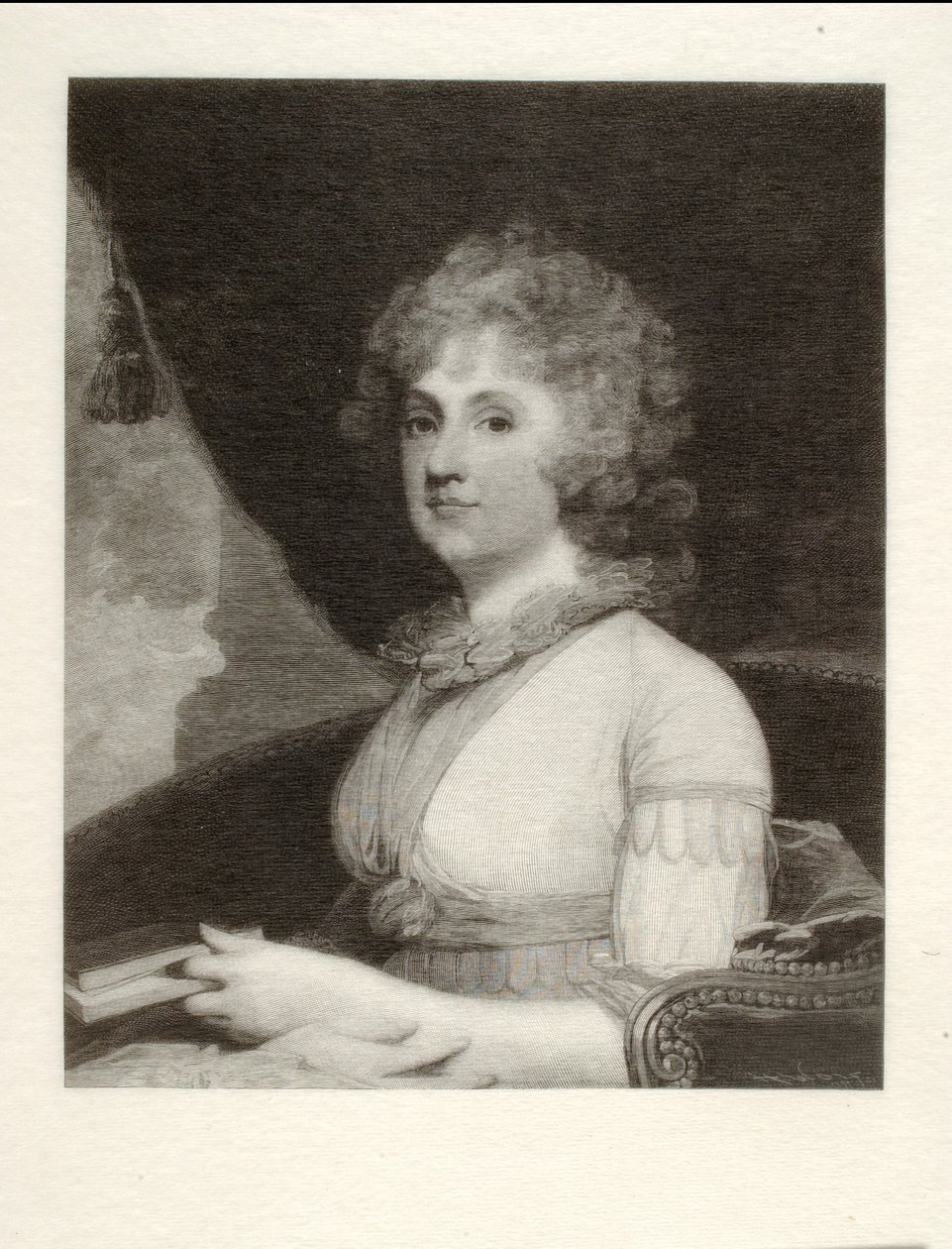 Pani John Travis (Elizabeth Bond) autorstwa Henry Wolf