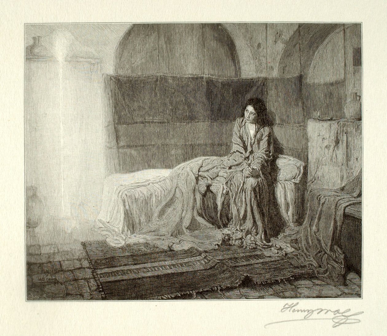 Zwiastowanie autorstwa Henry Wolf