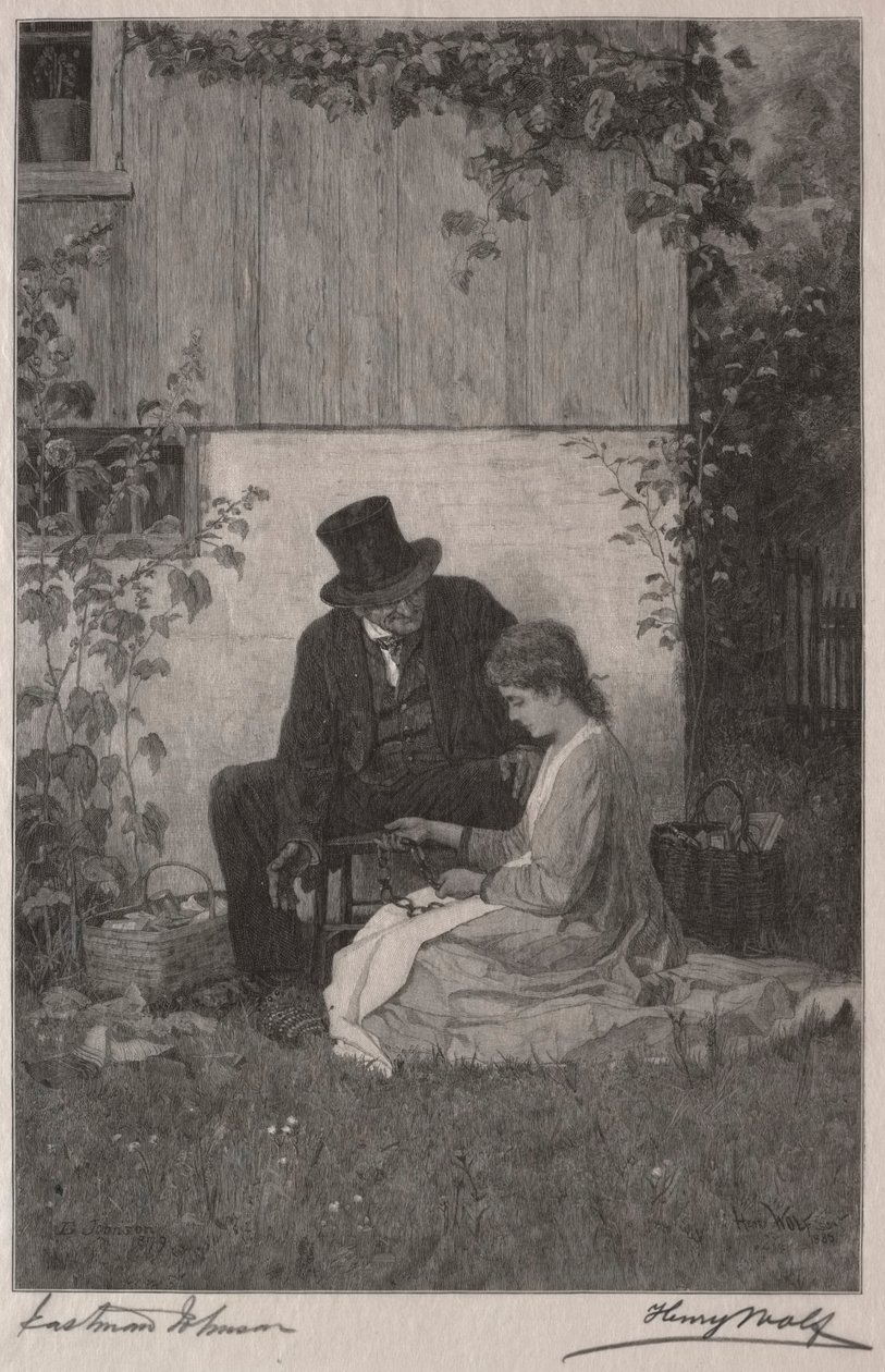 Handlarz z Nowej Anglii autorstwa Henry Wolf