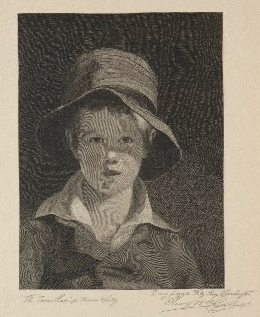 Rozdarty kapelusz. autorstwa Henry Wolf