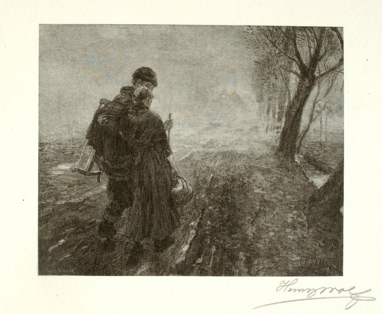 Wędrówka do Betlejem autorstwa Henry Wolf