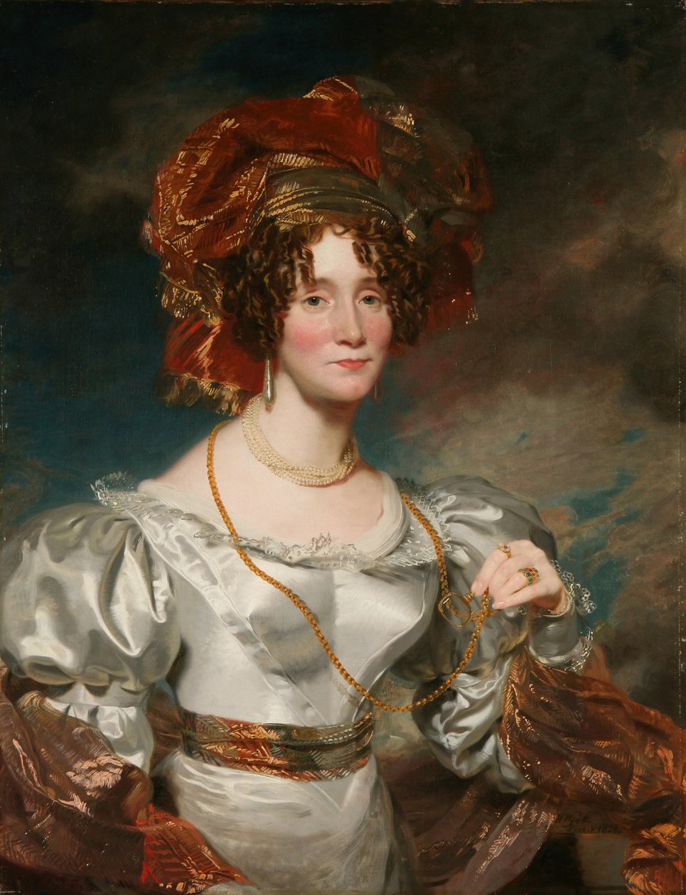 Dama Regencji, 1828 autorstwa Henry Wyatt