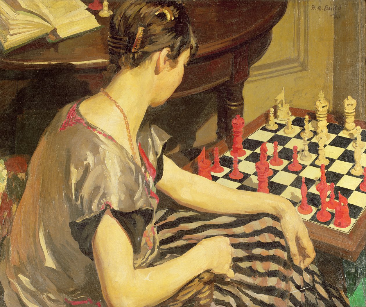 Szachownica autorstwa Herbert Ashwin Budd