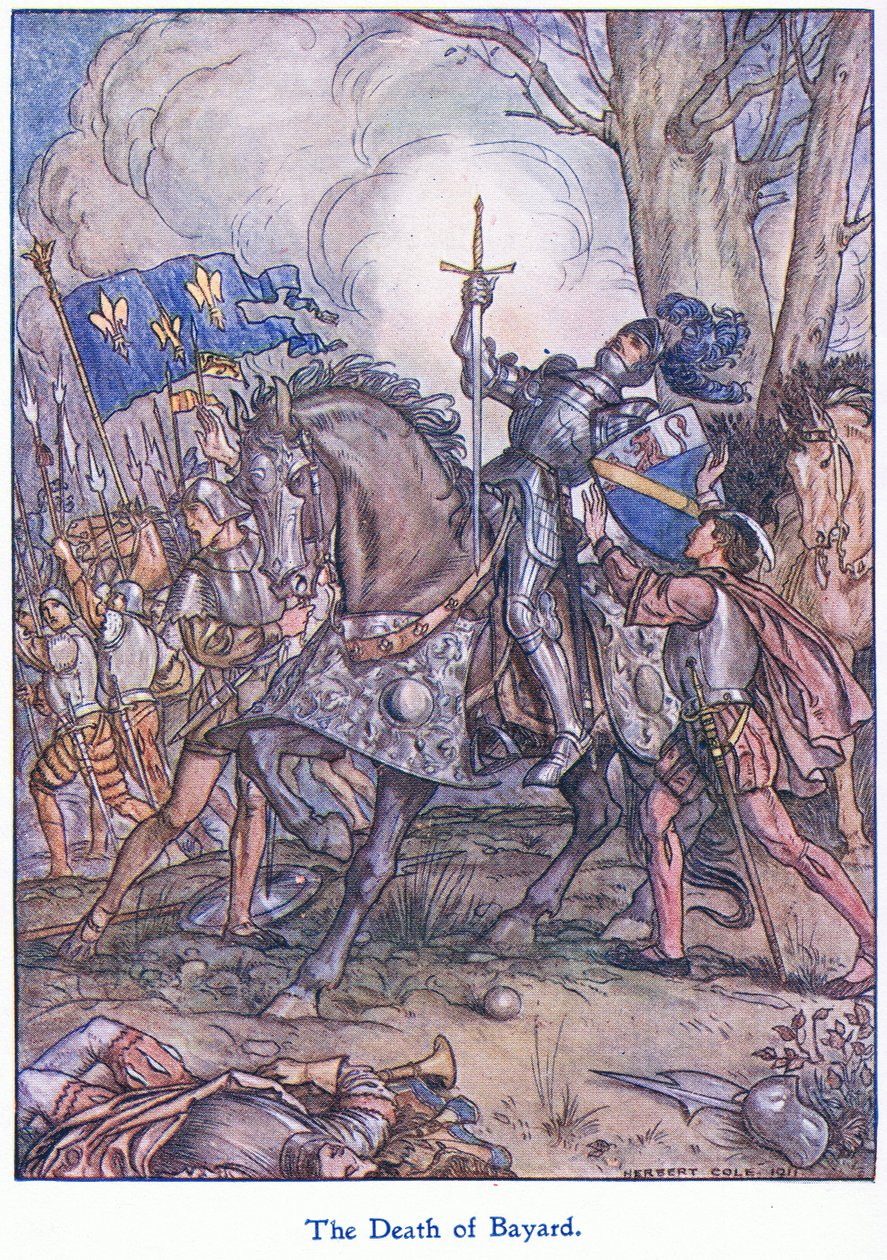 Śmierć Bayarda, 1938 autorstwa Herbert Cole
