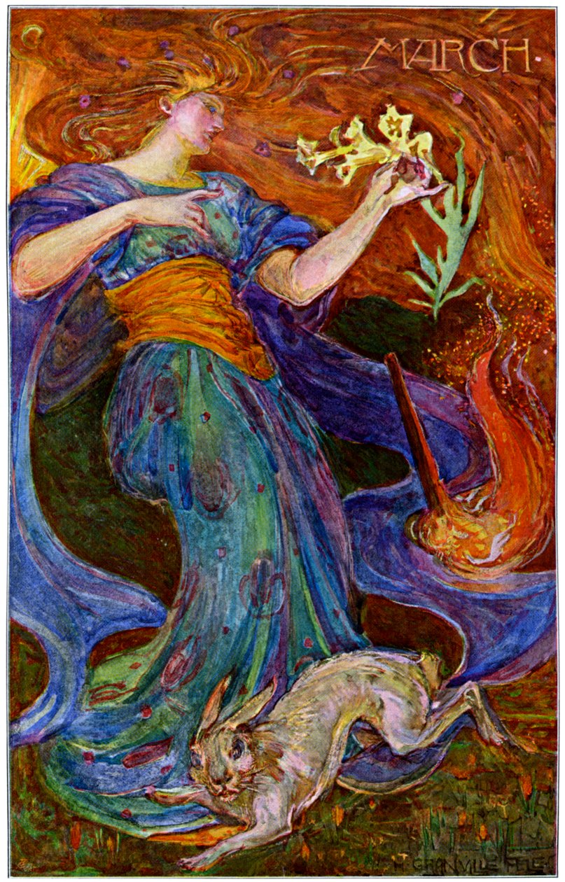 „Marzec”, 1898. autorstwa Herbert Granville Fell