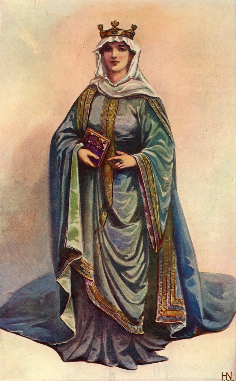 Królowa anglosaska, 1924. autorstwa Herbert Norris
