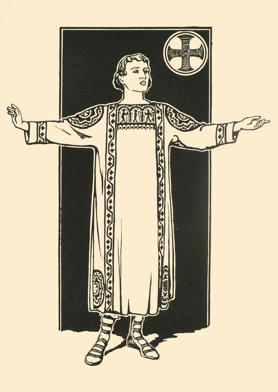 Tunica Talaris, 1924. autorstwa Herbert Norris