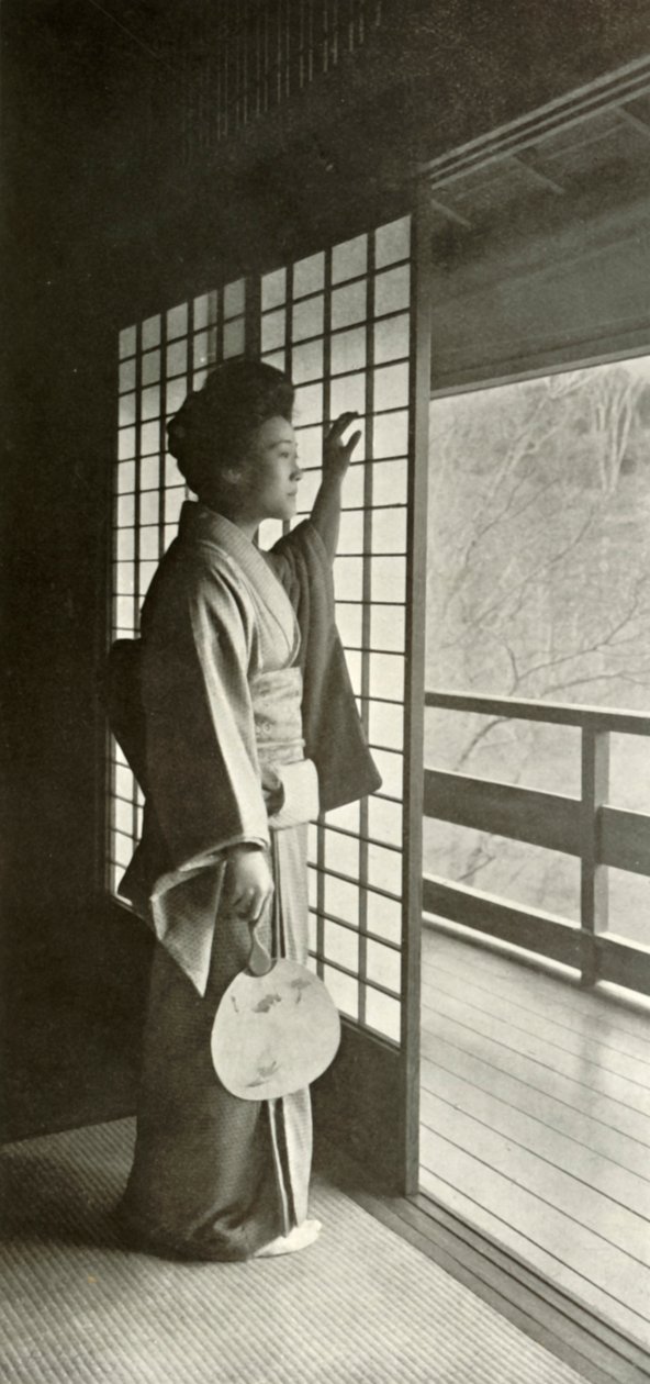 Studium Shoji, 1910. autorstwa Herbert Ponting