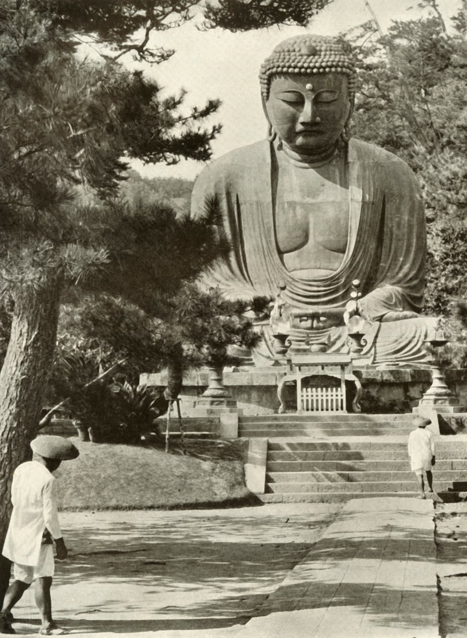 Amida, Budda, 1910. autorstwa Herbert Ponting