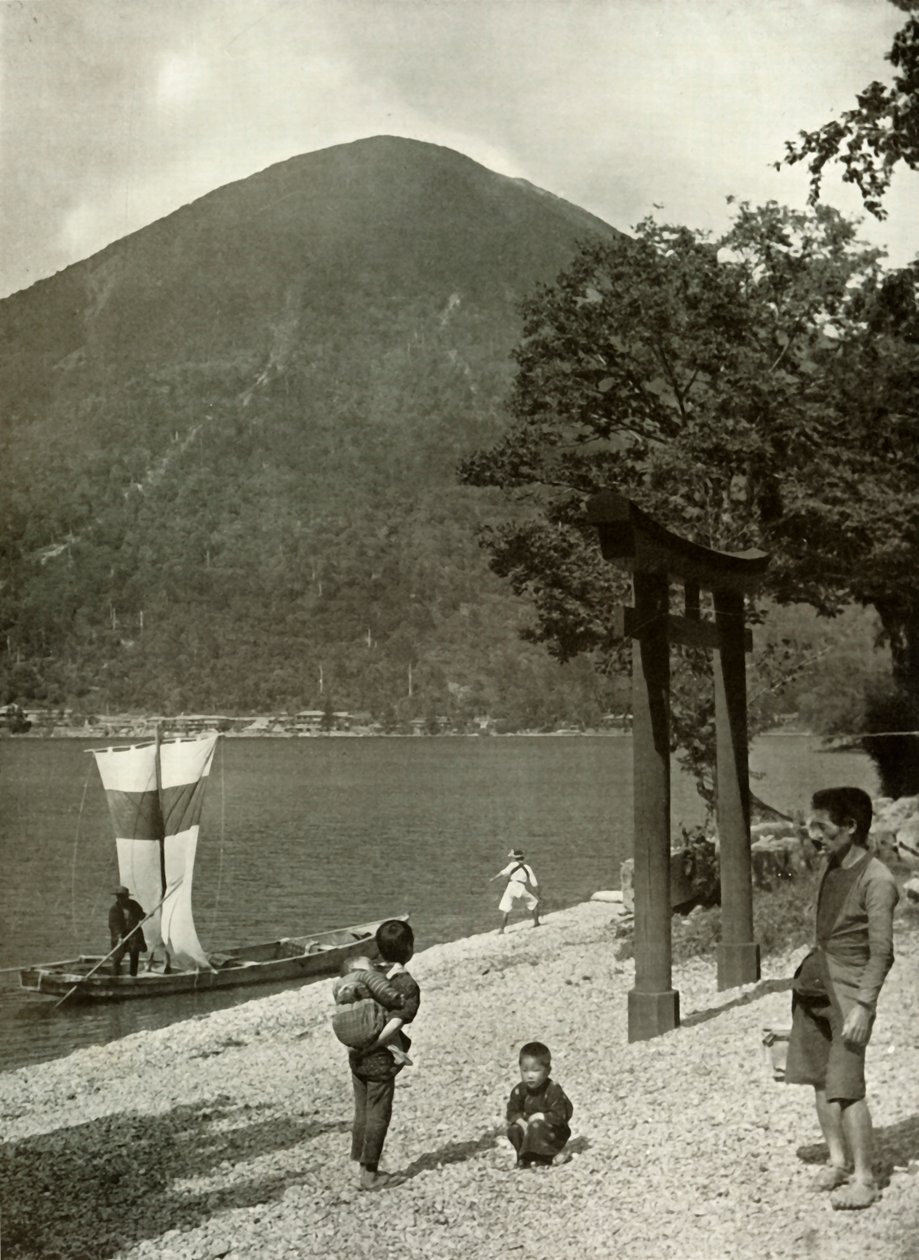 NaN Tai-za NAND jezioro chu Hechi, 1910. autorstwa Herbert Ponting
