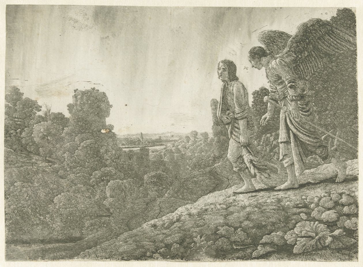 Tobiasz i Anioł autorstwa Hercules Segers