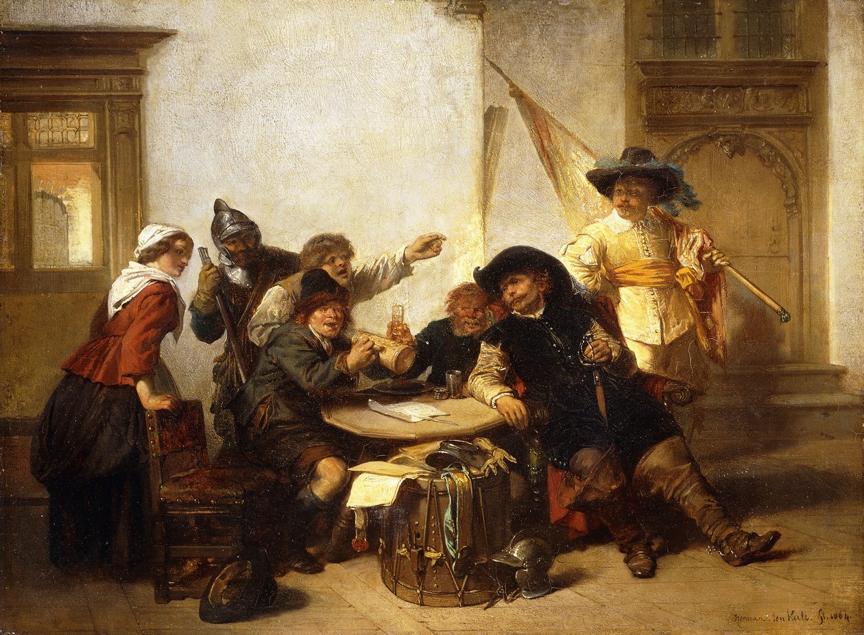 Sala Straży, autorstwa Herman Frederick Carel Ten Kate