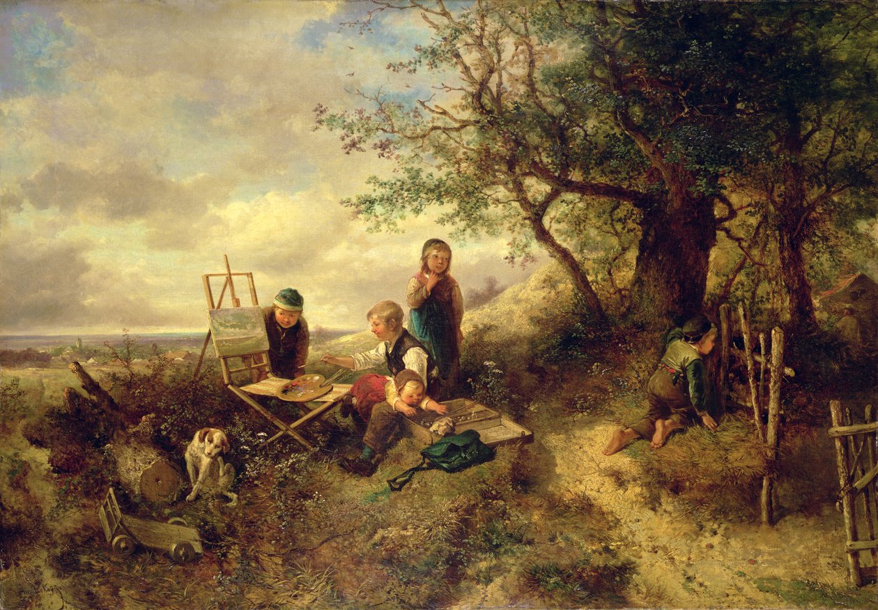 Nieznany obraz autorstwa Herman Frederick Carel Ten Kate