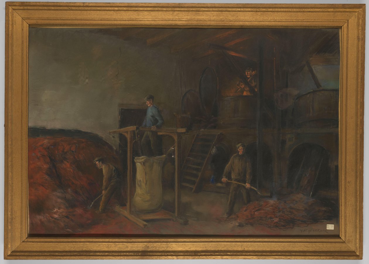 Z Campechehoutmalerij „Heyme Vis” autorstwa Herman Heijenbrock