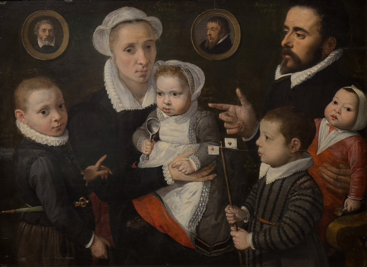 Portret rodzinny autorstwa Herman van der Mast