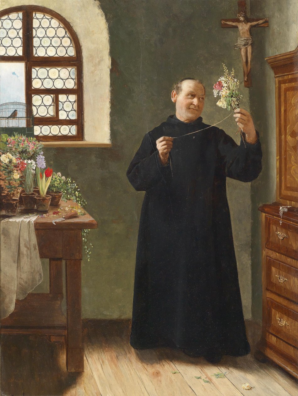 Miłośnik kwiatów autorstwa Hermann Beyfus