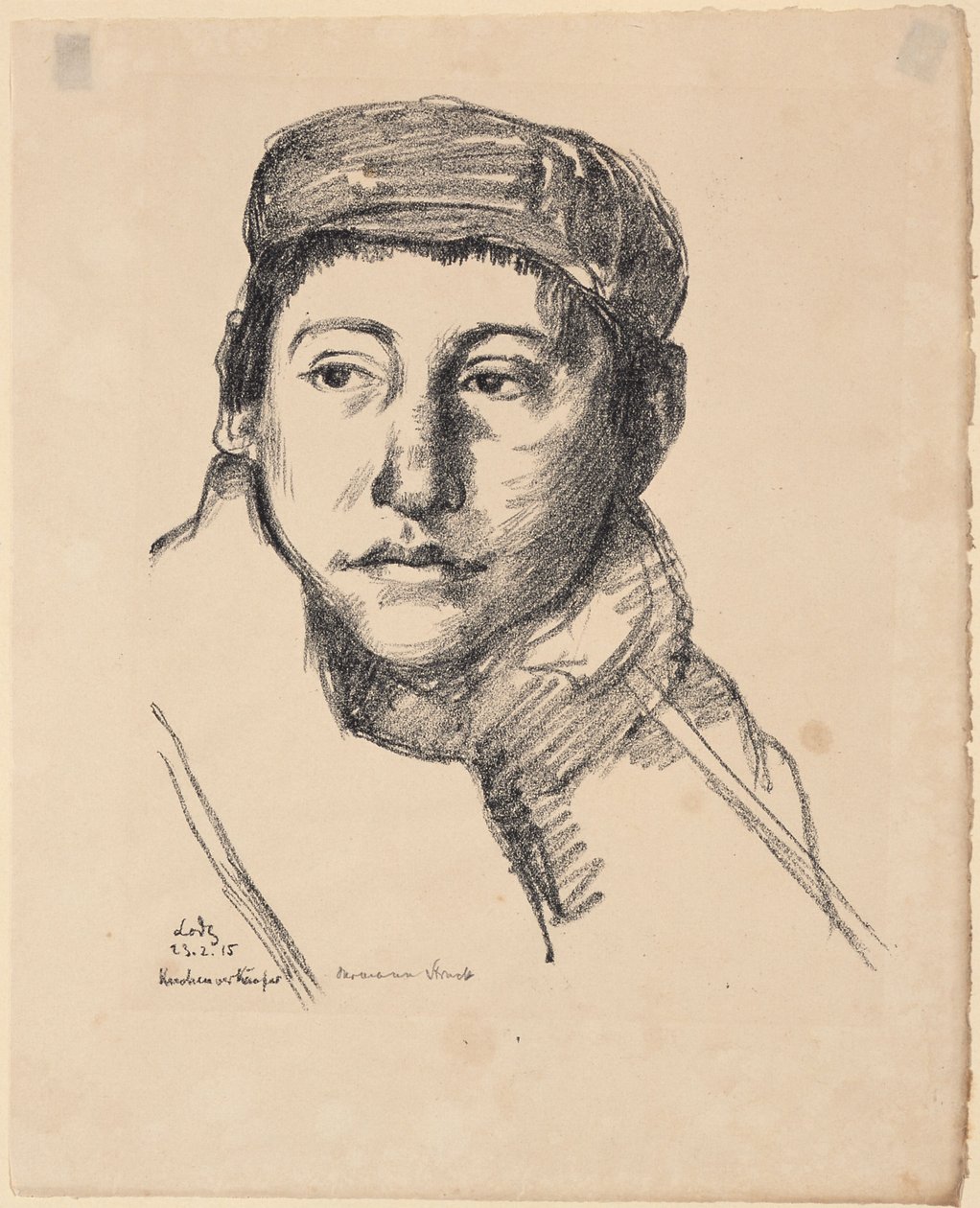 Sprzedawca ciast w Łodzi I. autorstwa Hermann Struck