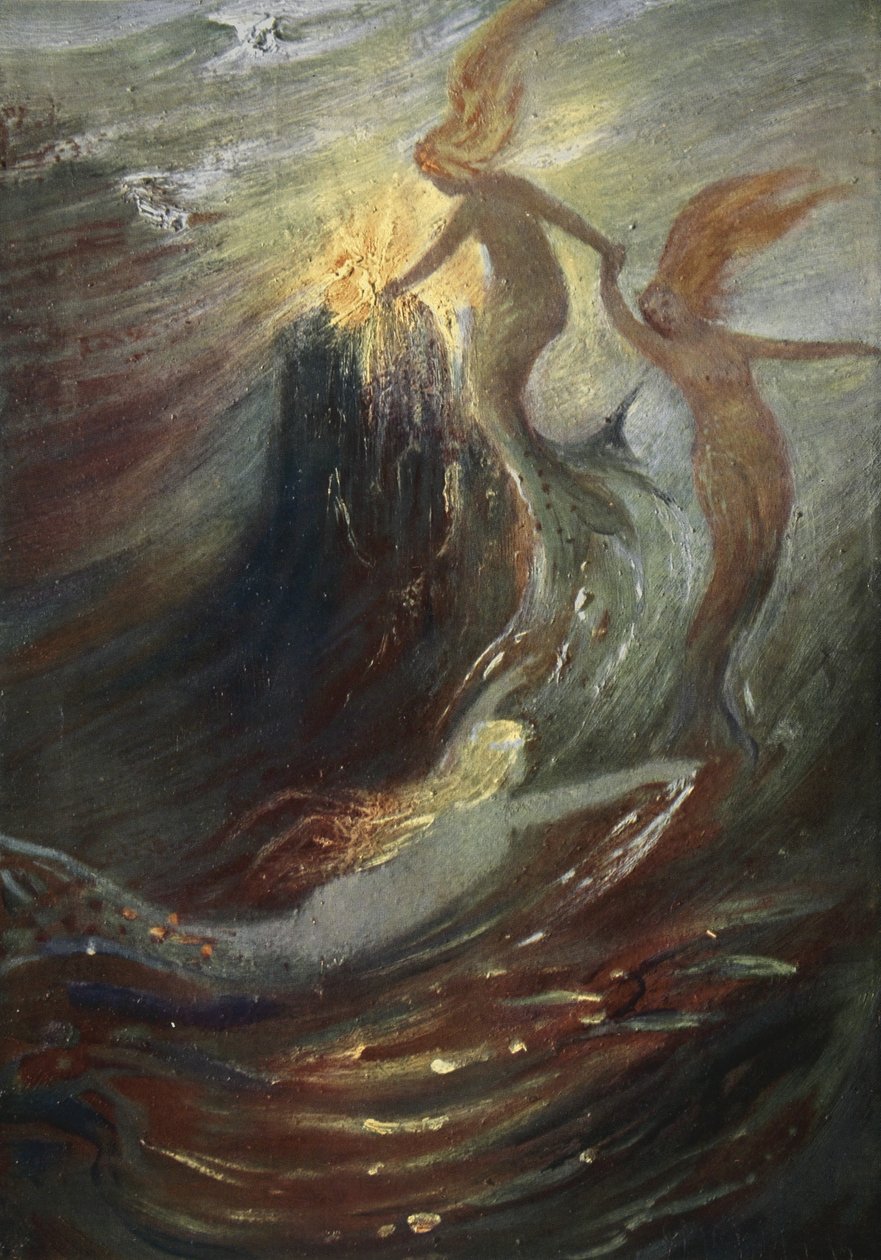 Złoto Renu, 1906 autorstwa Hermann Hendrich