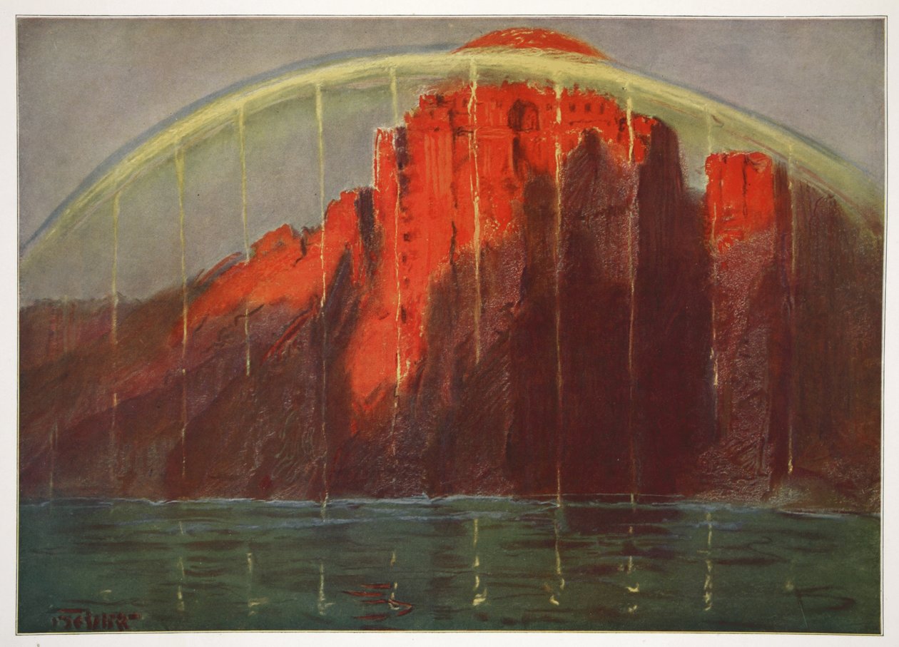 Walhalla, 1906 autorstwa Hermann Hendrich