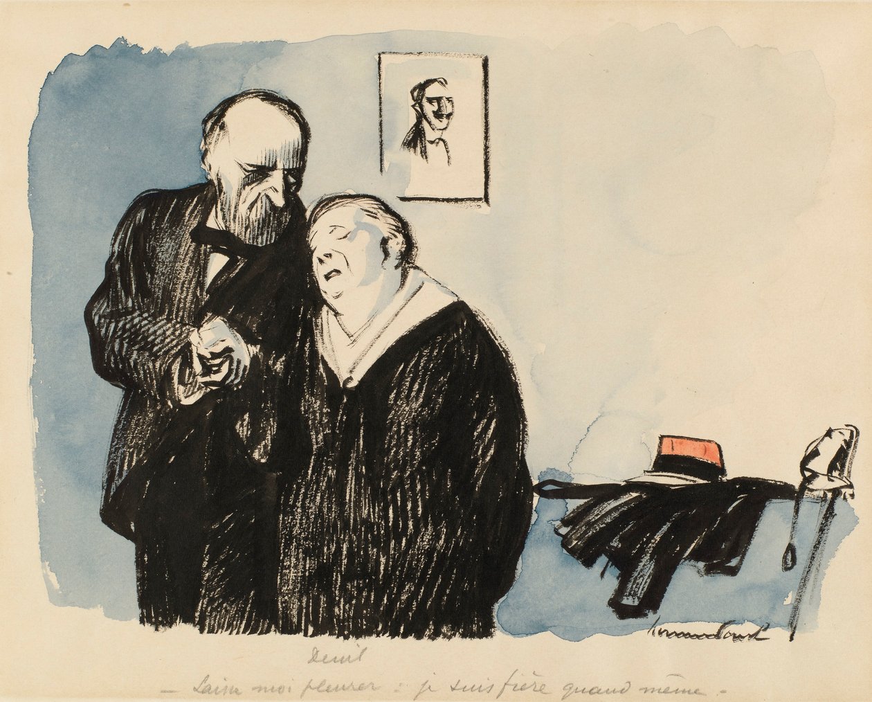 Żałoba autorstwa Hermann Paul