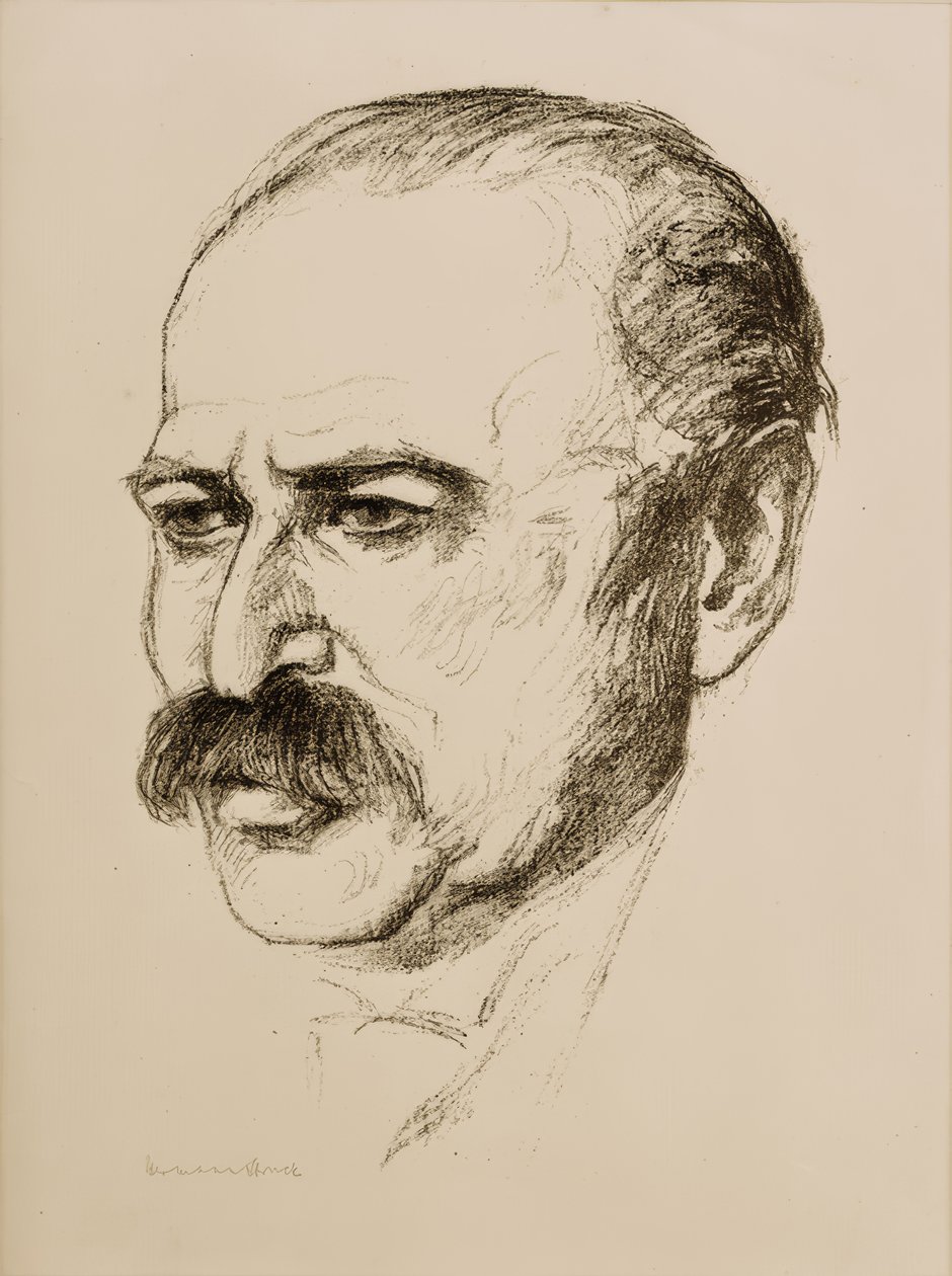 Portret Małego Ury autorstwa Hermann Struck