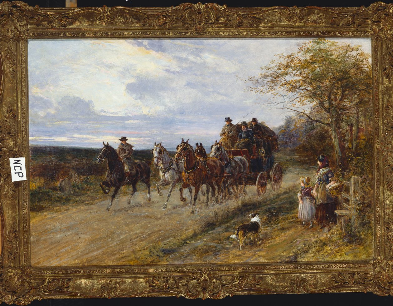 Podchodzący trener autorstwa Heywood Hardy