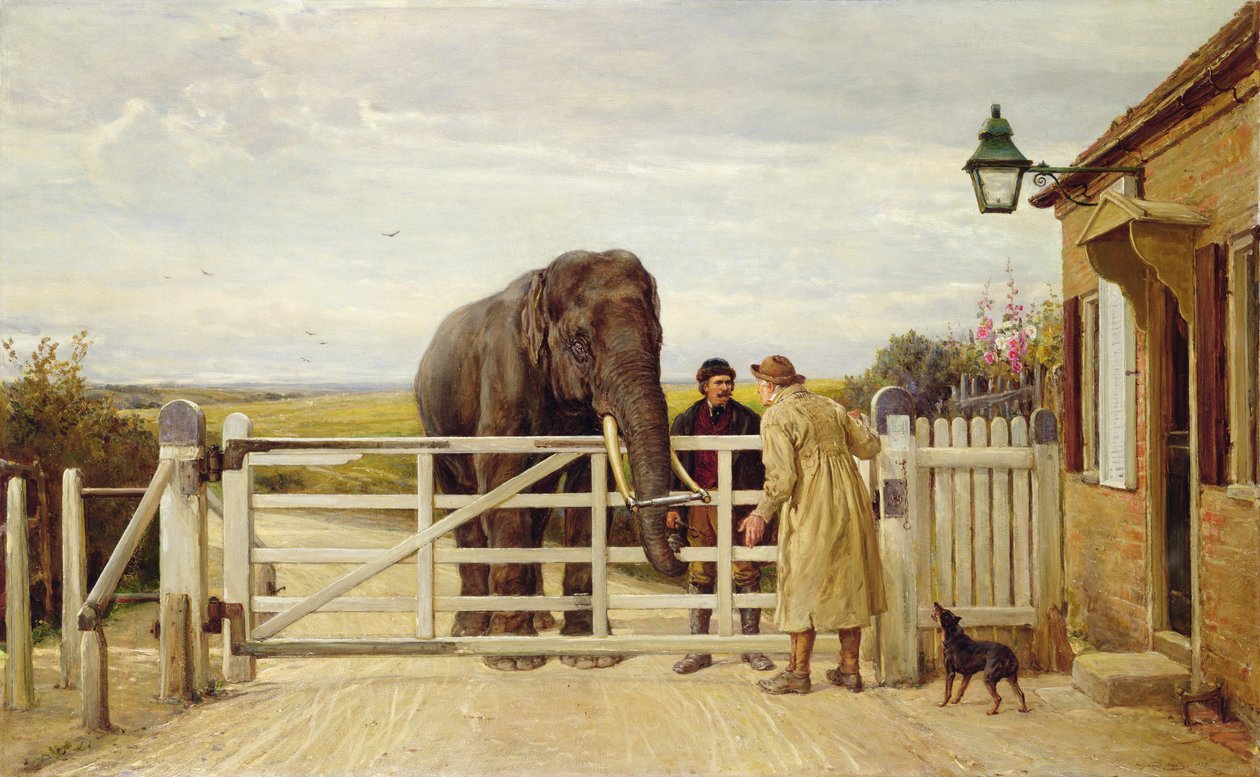 Sporna opłata celna autorstwa Heywood Hardy