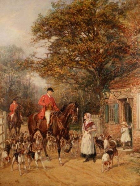 Brama Myto autorstwa Heywood Hardy
