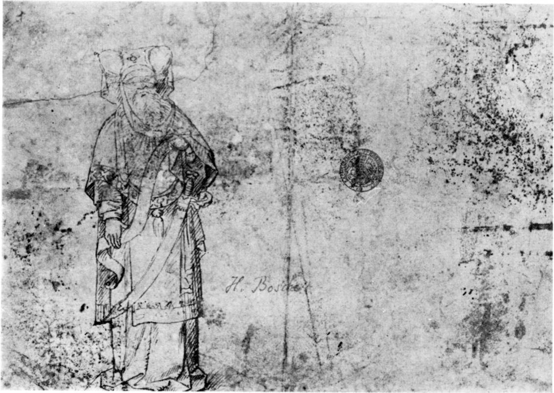 Ksiądz autorstwa Hieronymus Bosch